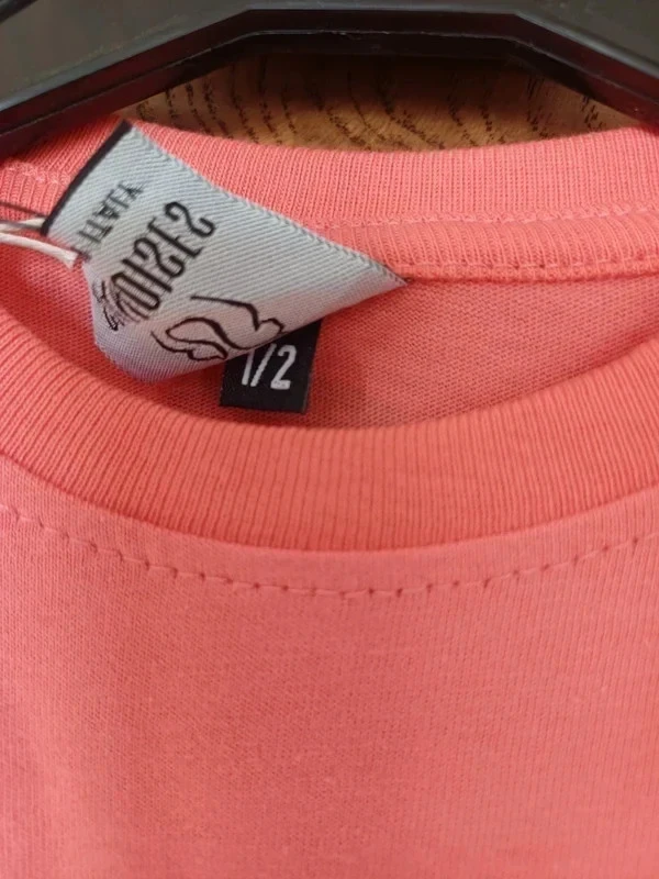 Coral t-shirt size 1/2 years or 18 months brand Siamoises new – photo 4